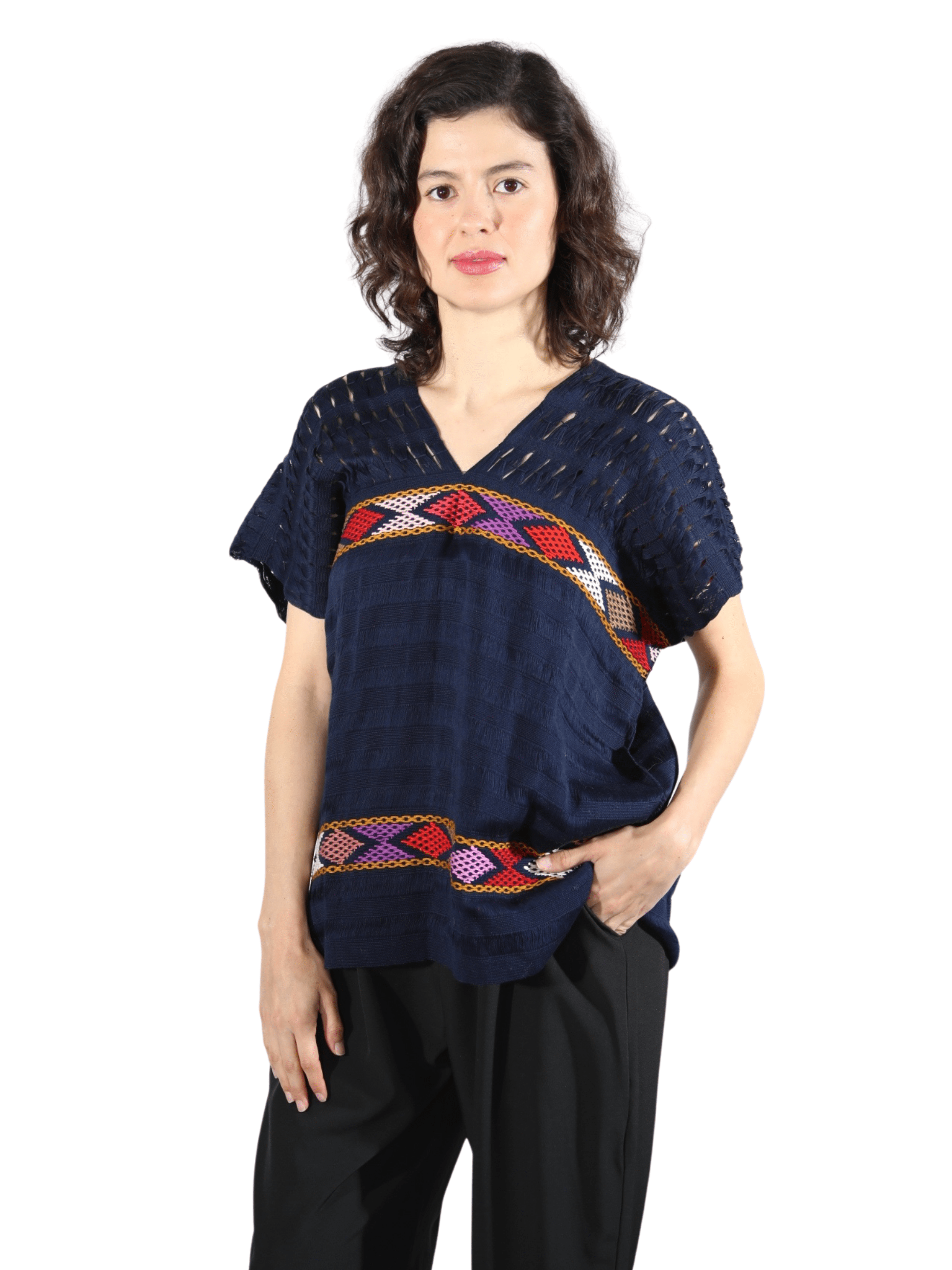 Fashion Corner LA Huipil | Blue