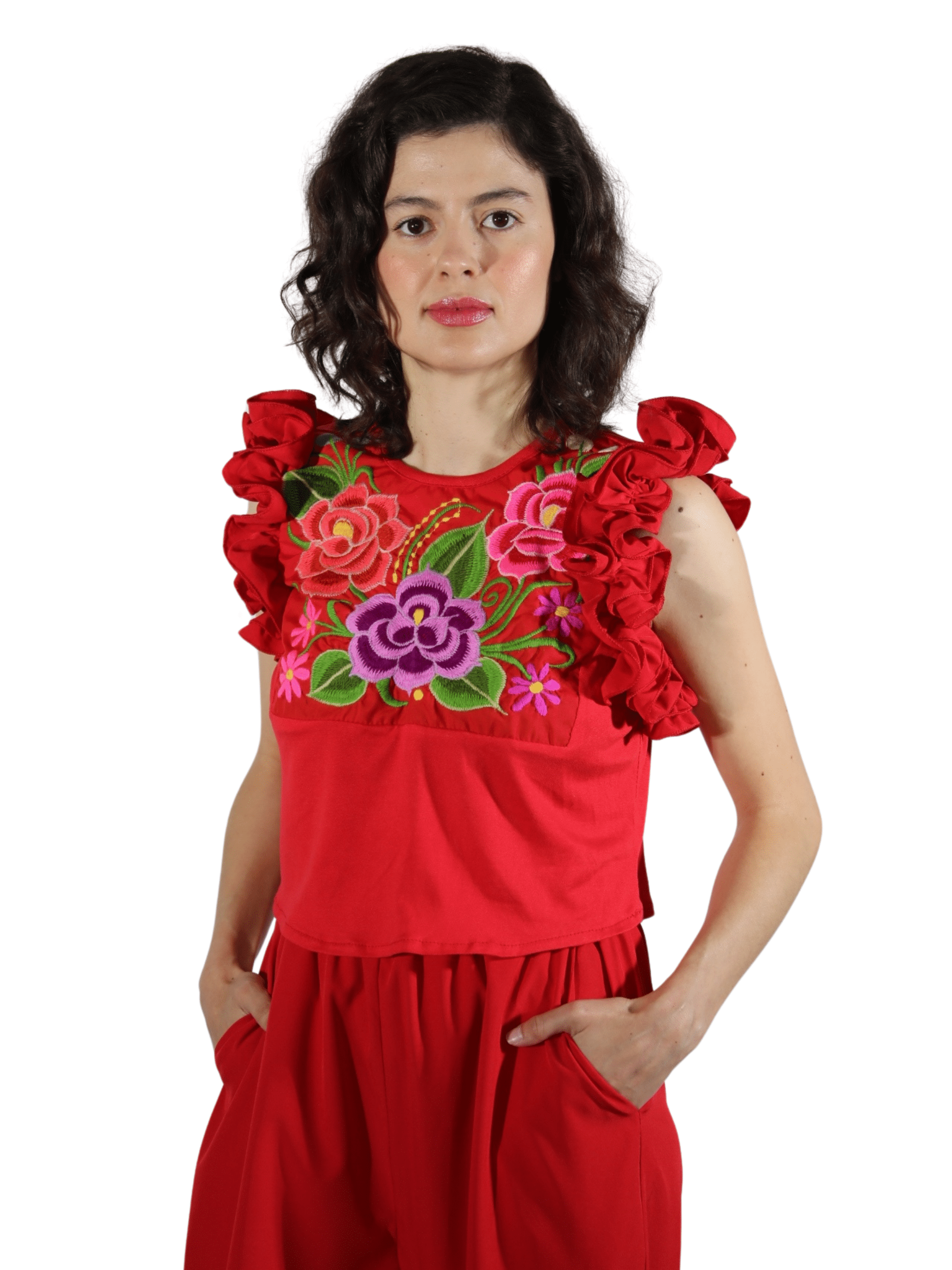 Fashion Corner LA Mexican Fiesta Two Piece | Embroidered Womens