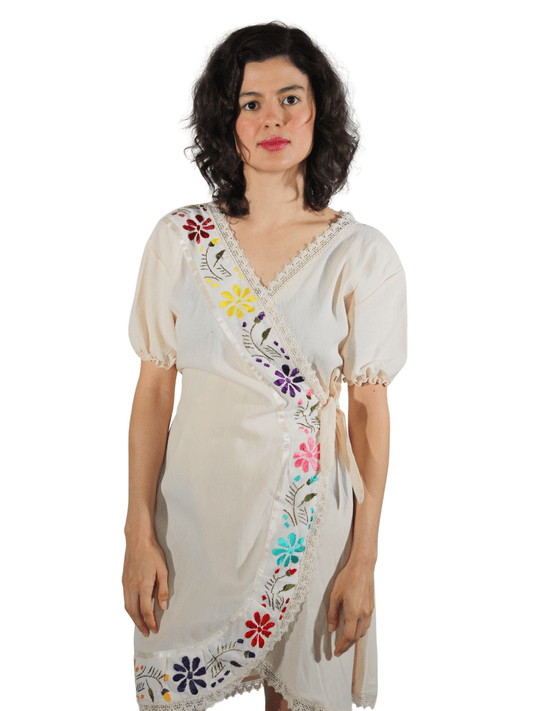 Fashion Corner LA Mexico Dresses | Creme Color
