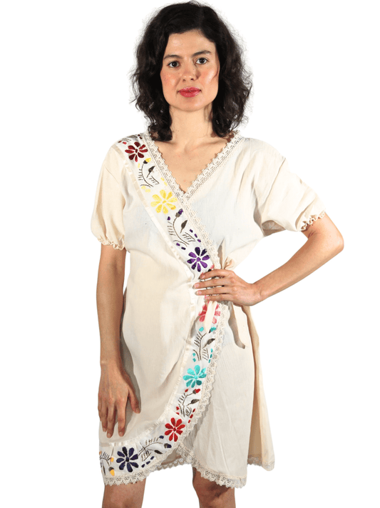 Fashion Corner LA Mexico Dresses | Creme Color