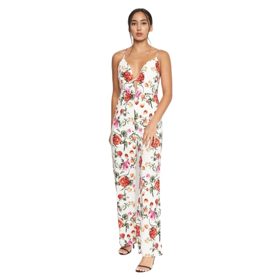 Fashion Corner LA Floral Wide Leg Jumper