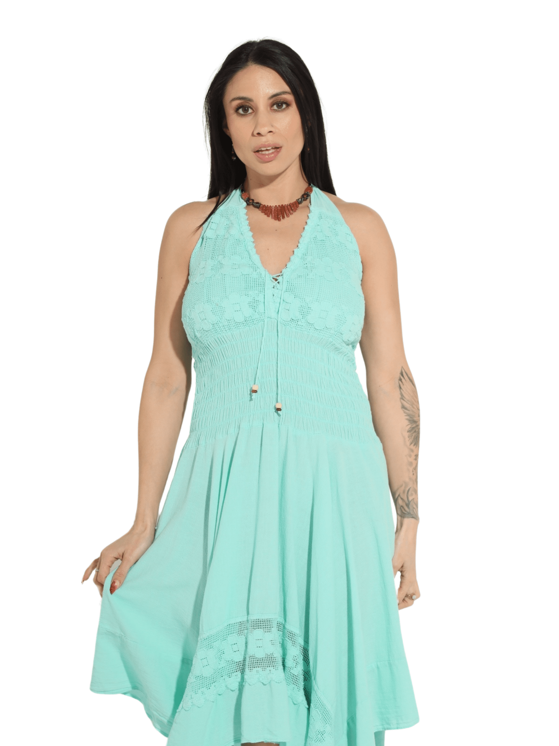 Fashion Corner LA Baby Blue Vestido Peruano (Copy Needed)