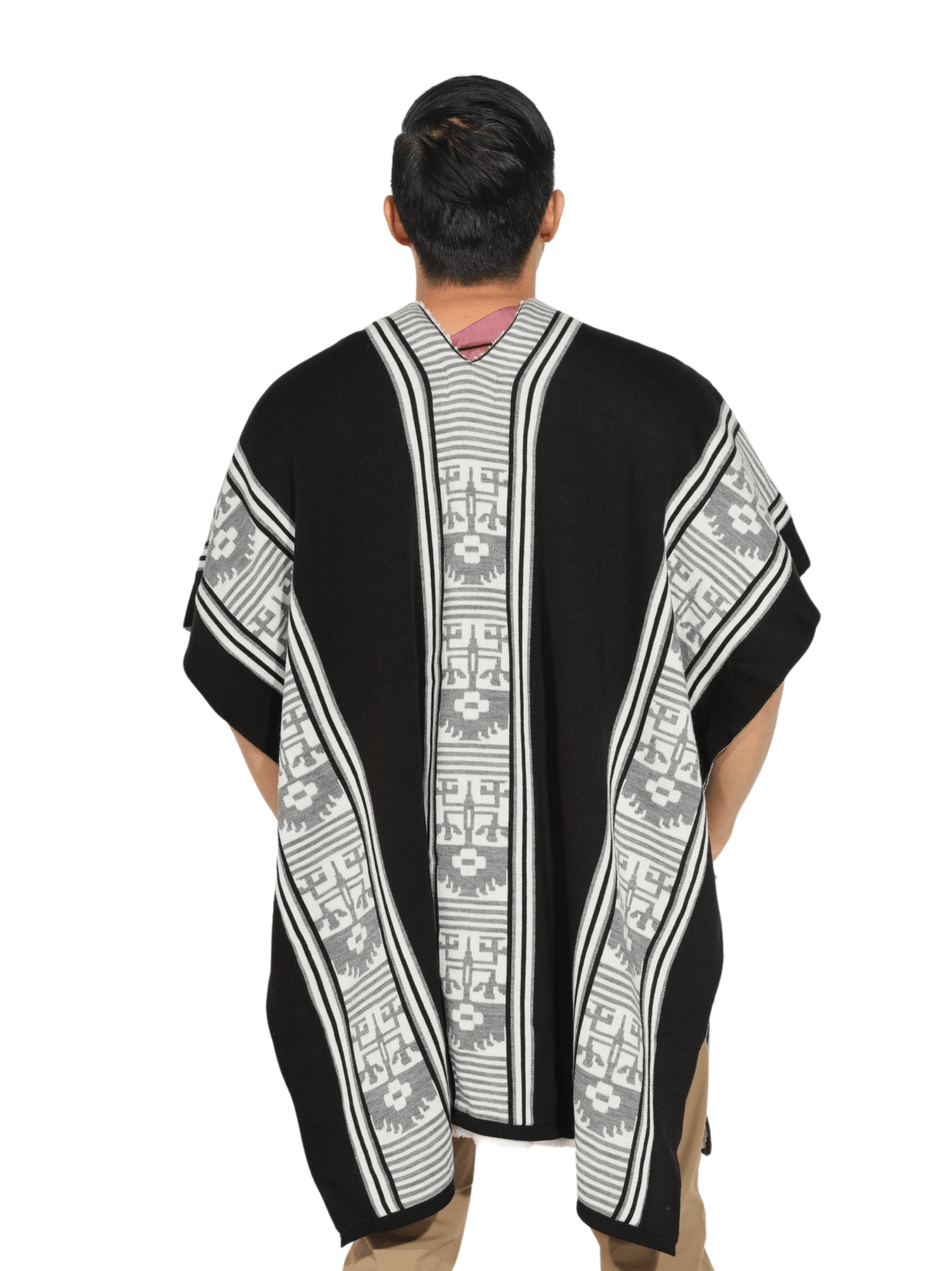 Fashion Corner LA Black and Grey Poncho (Copy Needed)