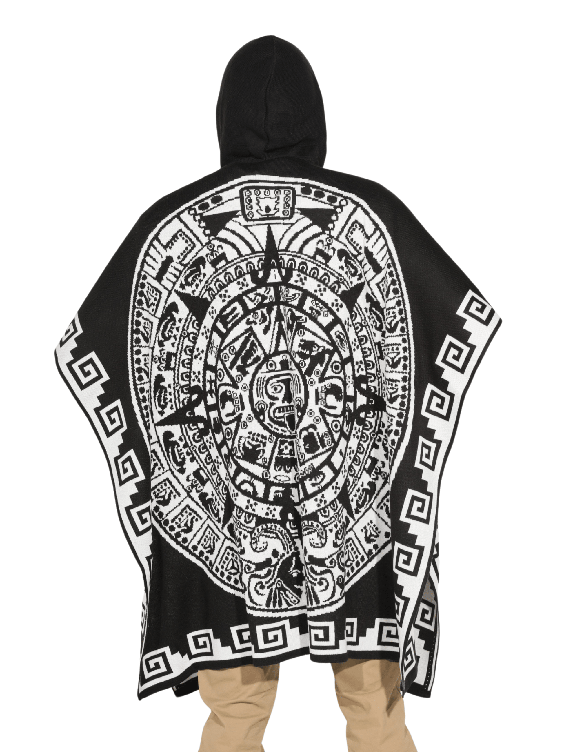 Fashion Corner LA Black Aztec Poncho (Copy Needed)