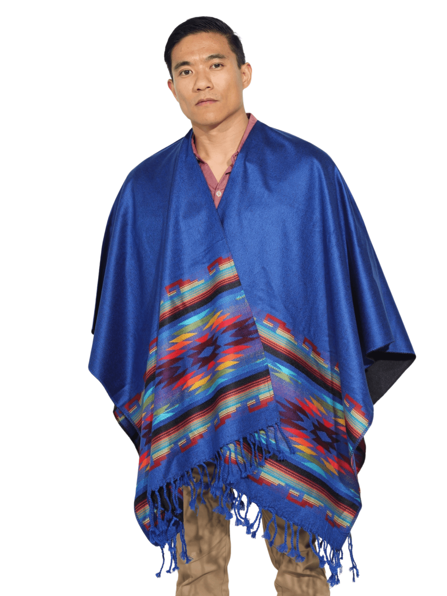 Fashion Corner LA Blue Serape (Capa Andina) [Copy Needed]