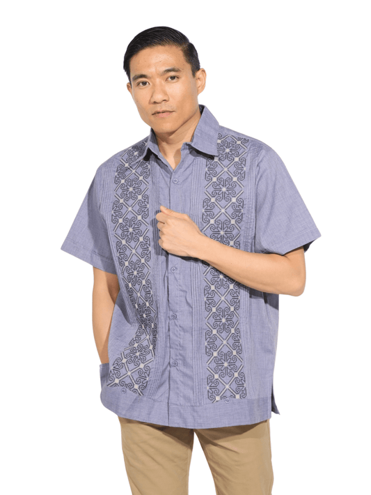 Fashion Corner LA Light Blue Guayabera (Copy Needed)