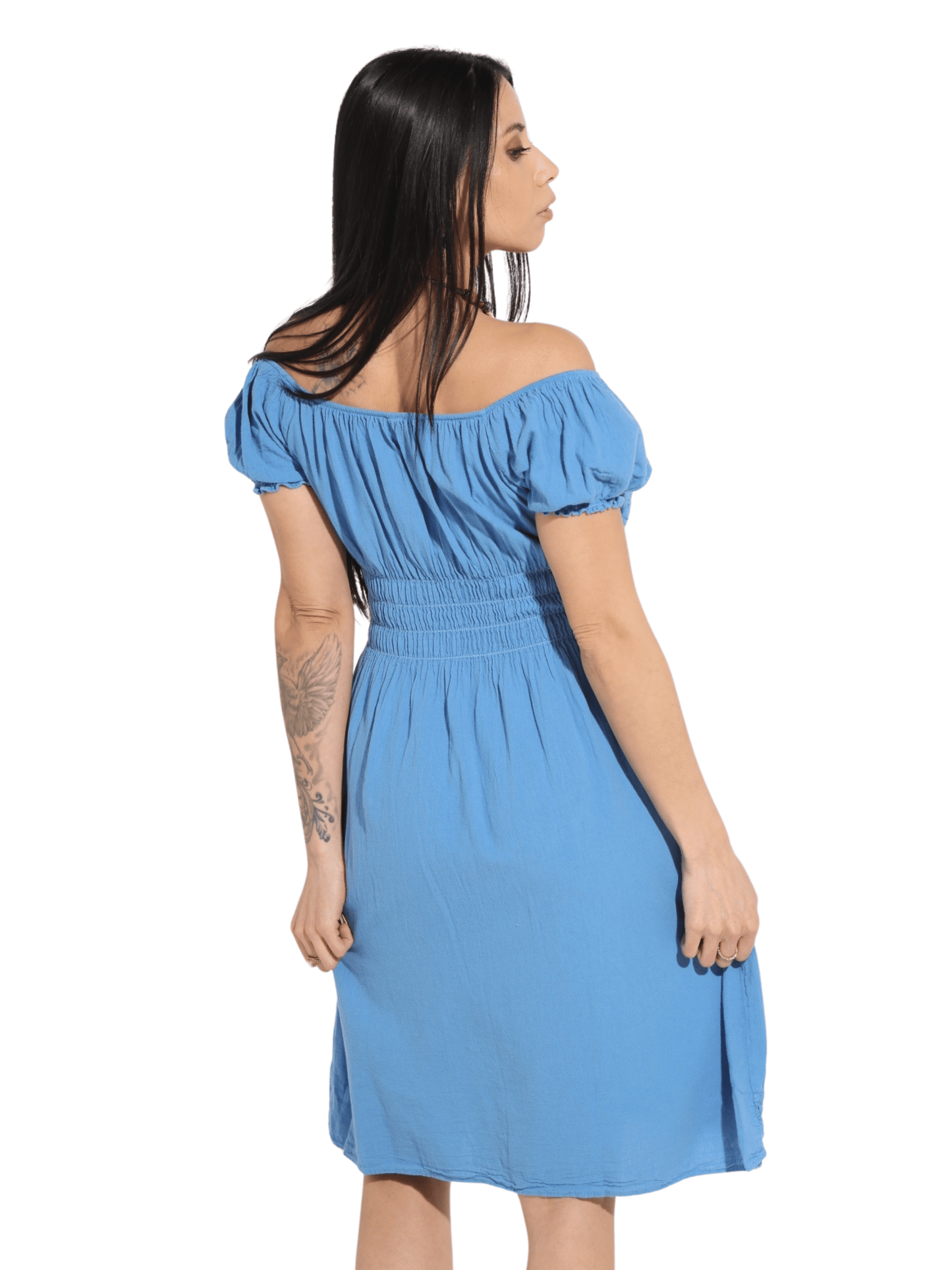 Fashion Corner LA Light Blue Vestido Peruano (Copy Needed)