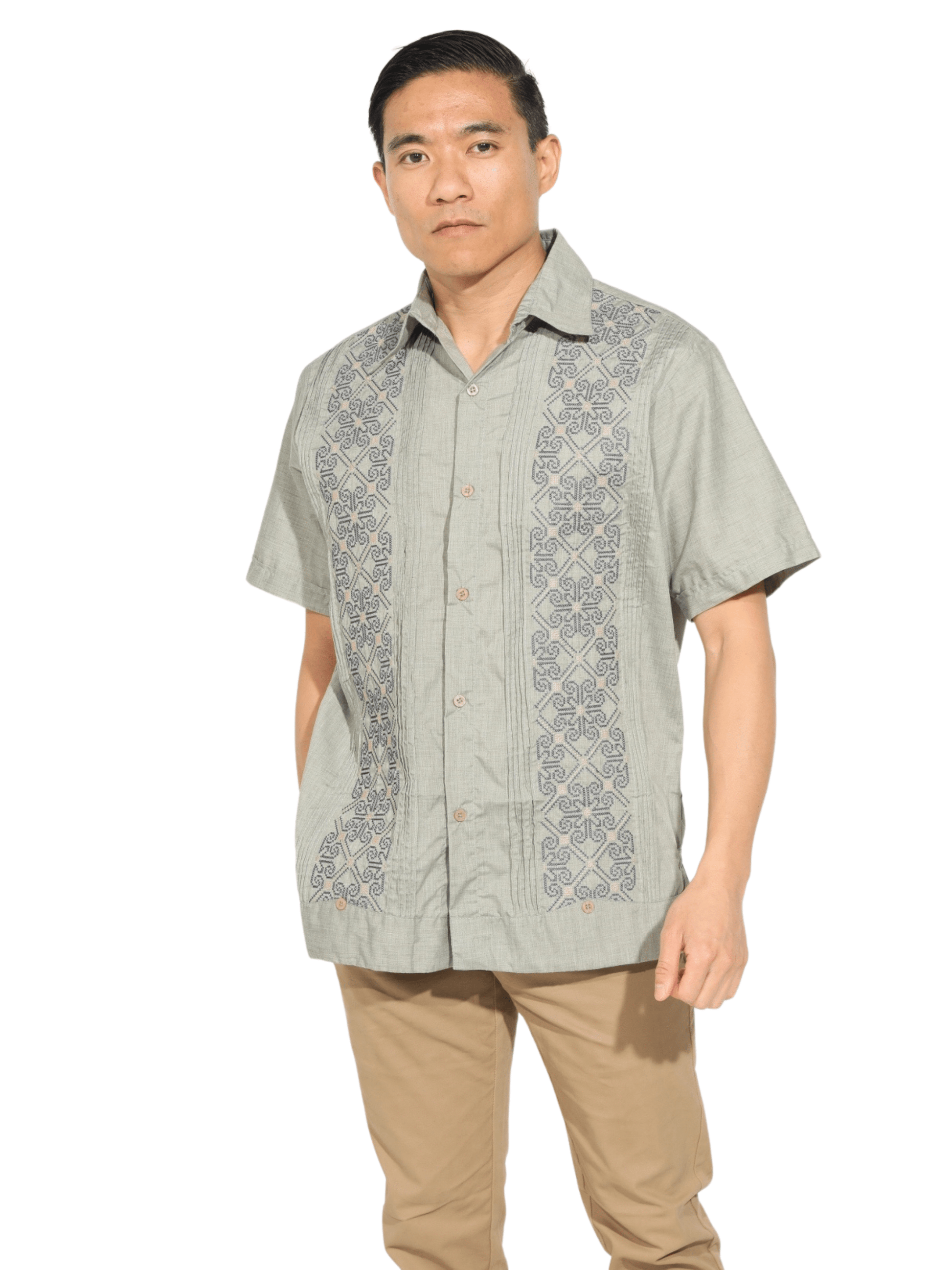 Fashion Corner LA Light Green Guayabera (Copy Needed)