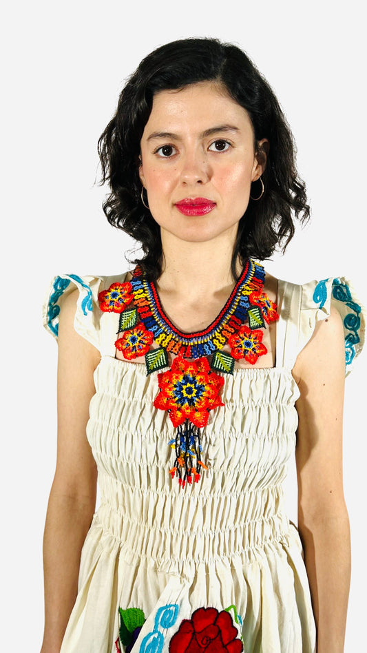 Fashion Corner LA Mexican Beaded Necklace | Mexican Necklace