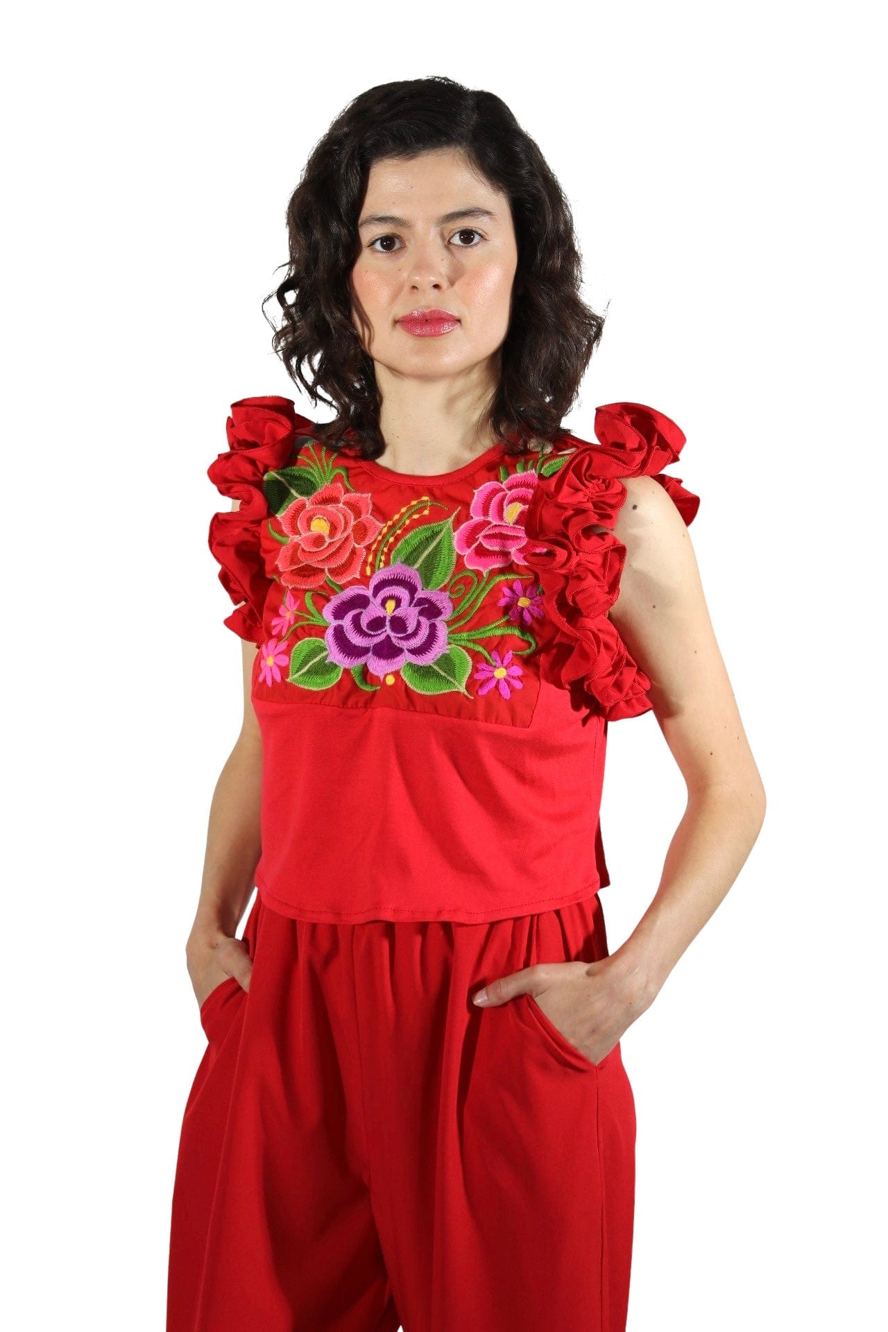 Fashion Corner LA Mexican Fiesta Dress | Embroidered Dress Womens