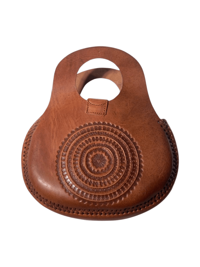 Fashion Corner LA Mexican Purse | Hand Tooled Leather Handbag