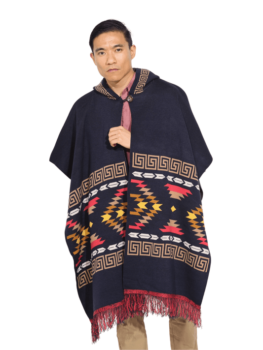 Fashion Corner LA Navy Blue Poncho (Copy Needed)