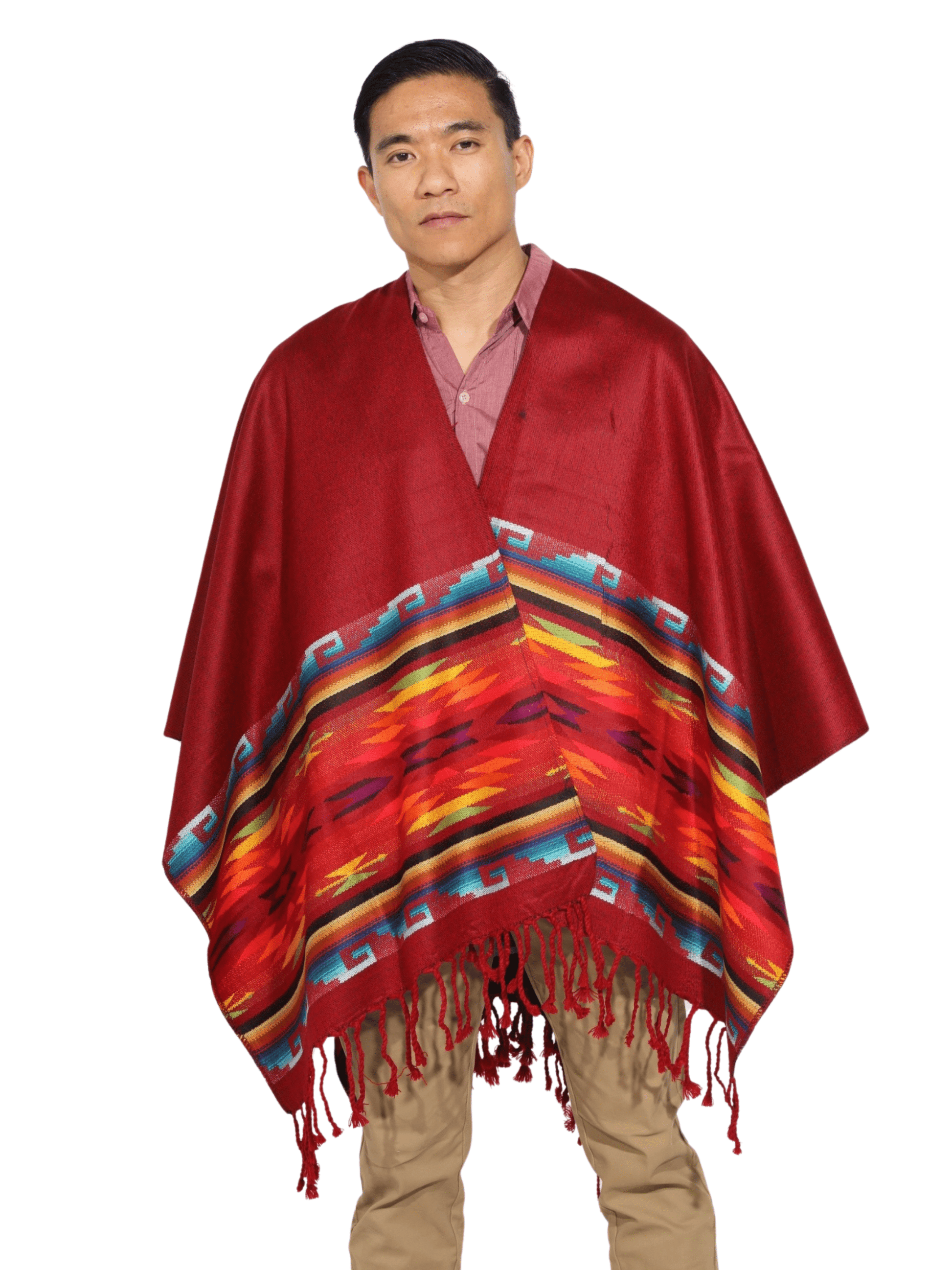 Fashion Corner LA Red Serape (Capa Andina) [Copy Needed]