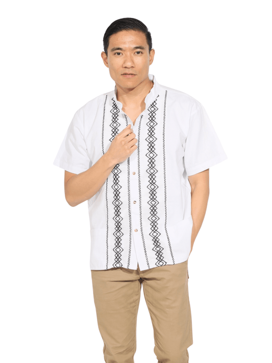 Fashion Corner LA S White Guayabera (Copy Needed)