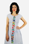 Fashion Corner LA White Mexican Dress | Embroidered