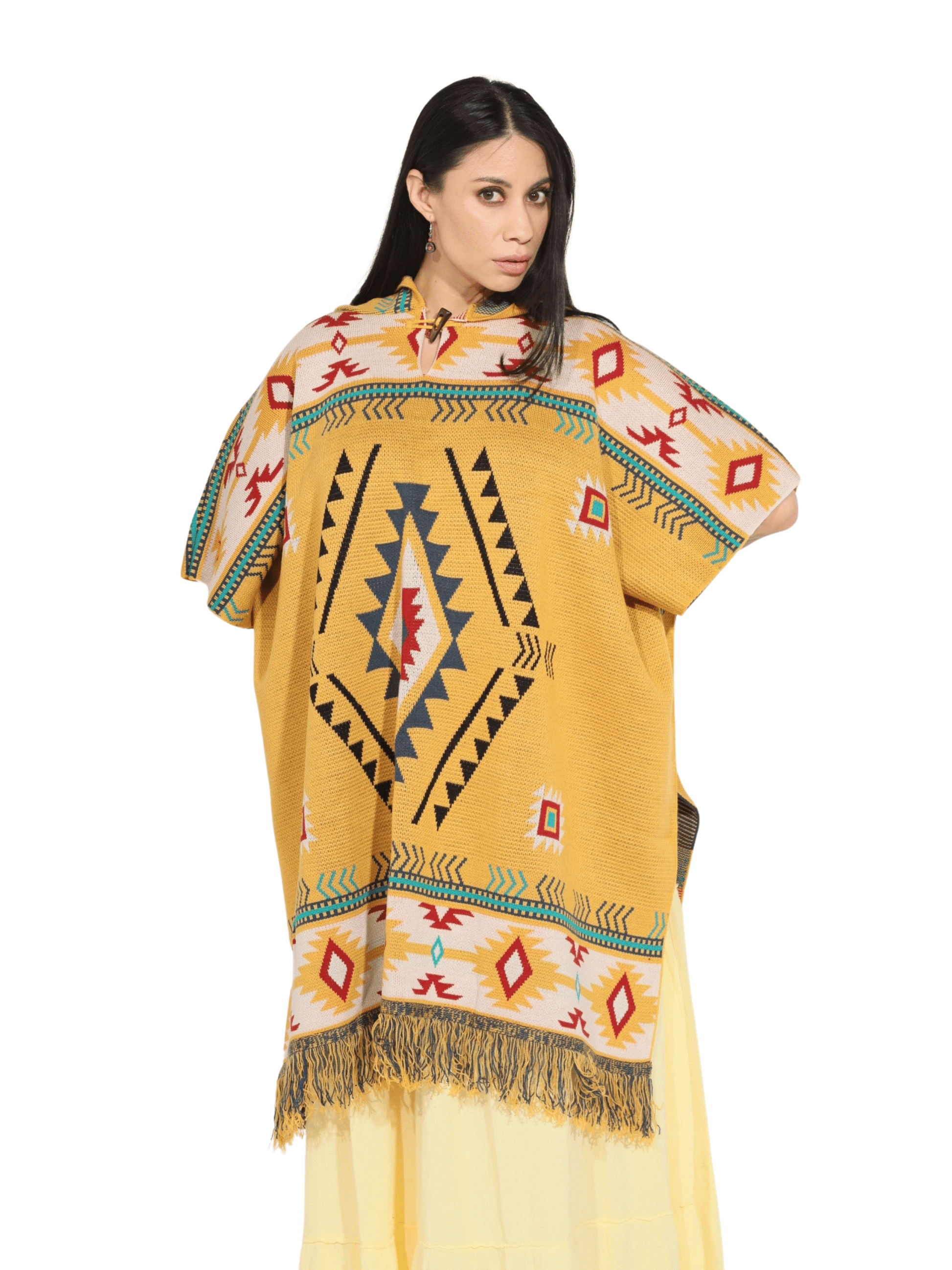 Fashion Corner LA Yellow Poncho (Copy needed)