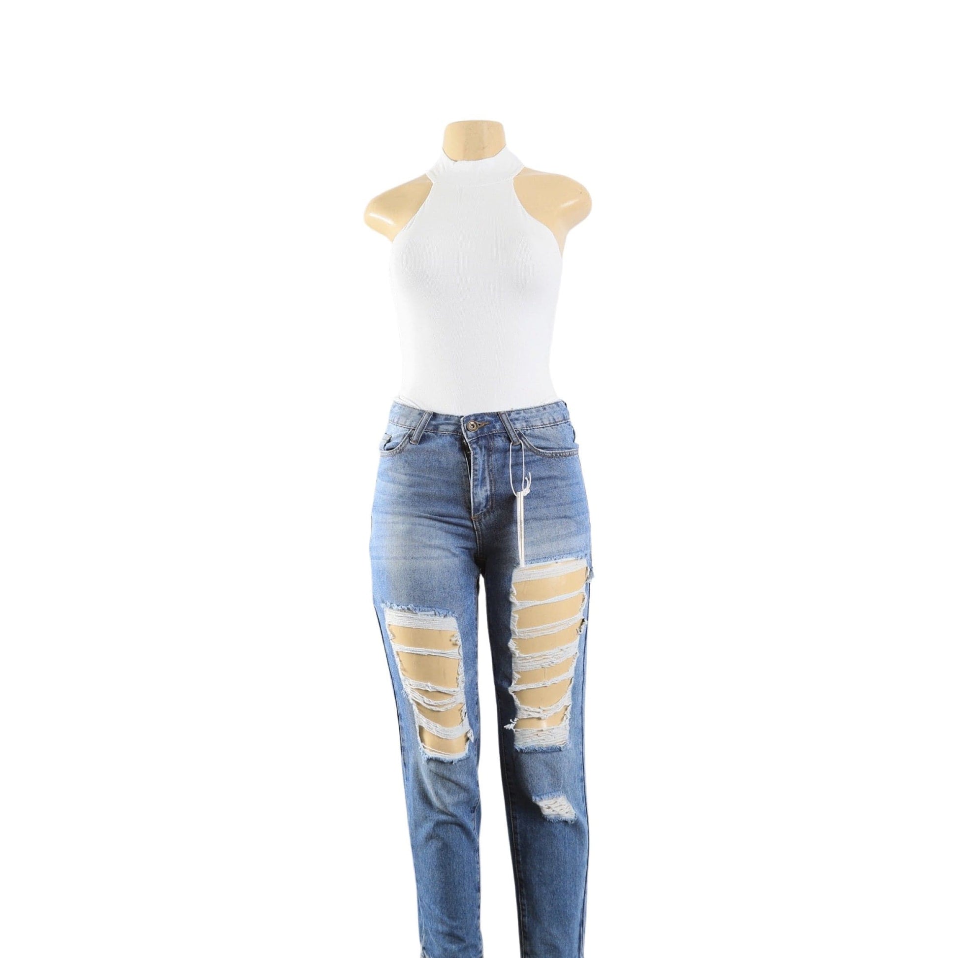 Fashion Corner LA Distressed Jeans