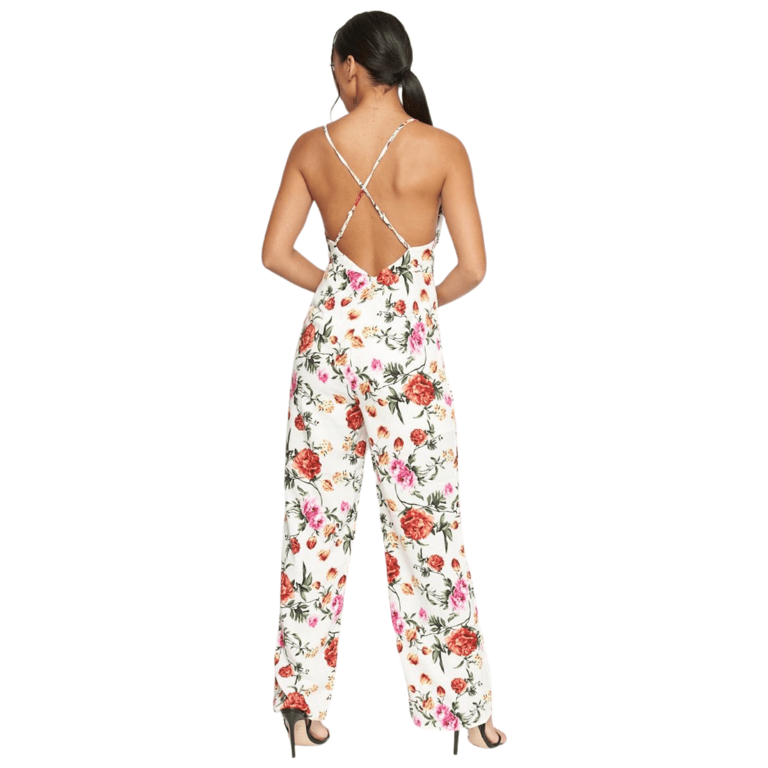 Fashion Corner LA Floral Wide Leg Jumper