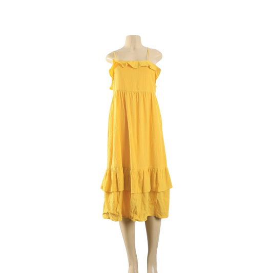 Fashion Corner LA Yellow Spring Dress